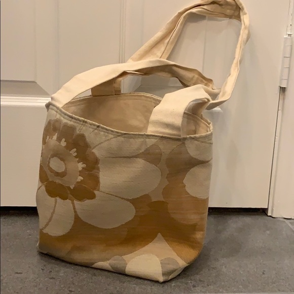 Khaki floral shoulder bag - Picture 2 of 3